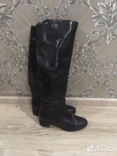 Сапоги ботфорты