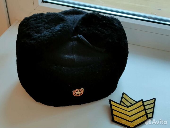 Ушанка 54; 2 курсовки для кадета