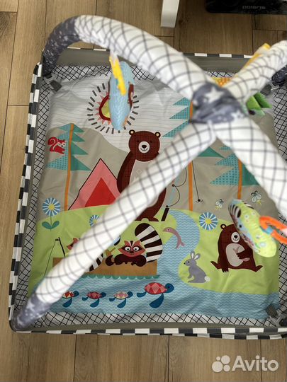 Игровой развивающий коврик манеж