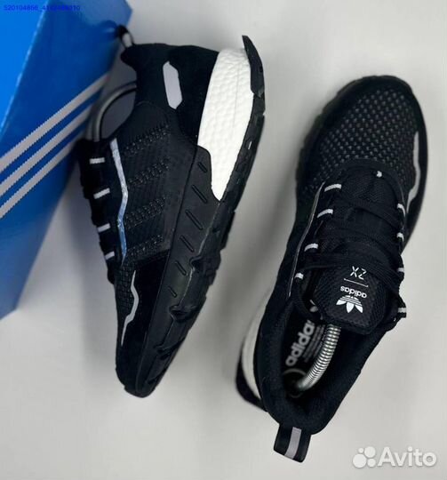 Кроссовки Adidas ZX 1000 Black (Арт.78854)