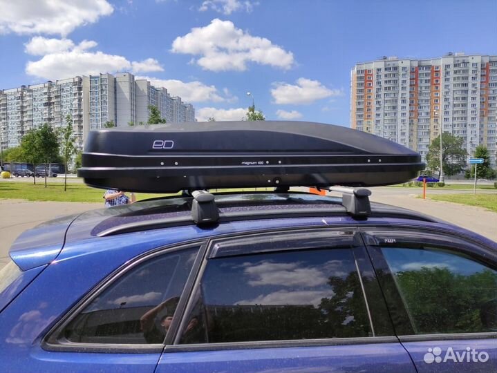 Автобокс на крышу ED magnum 420 л