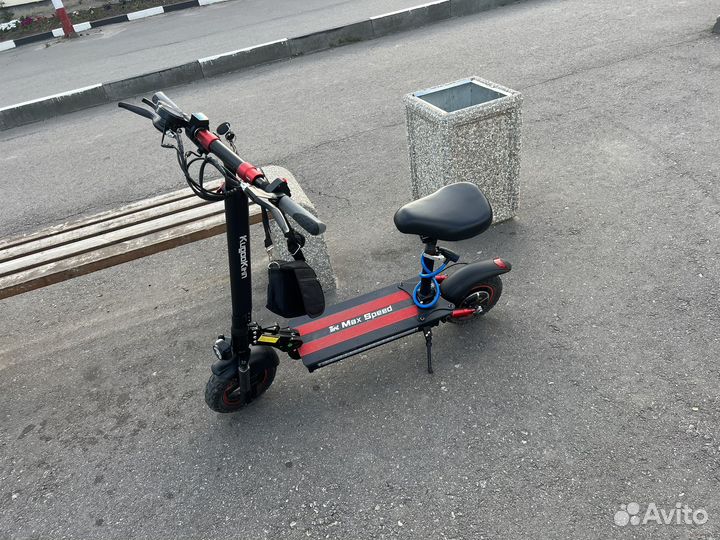 Электросамокат kugoo max speed 600w
