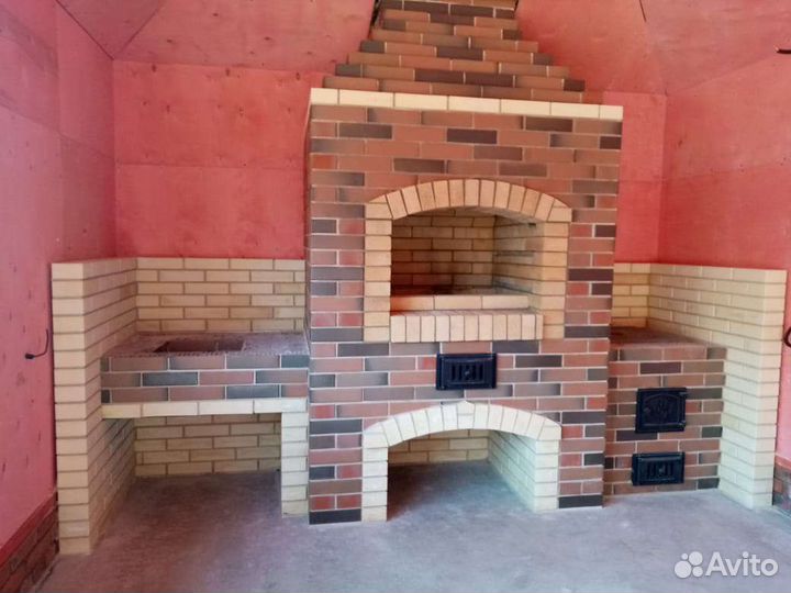 Камины барбекю