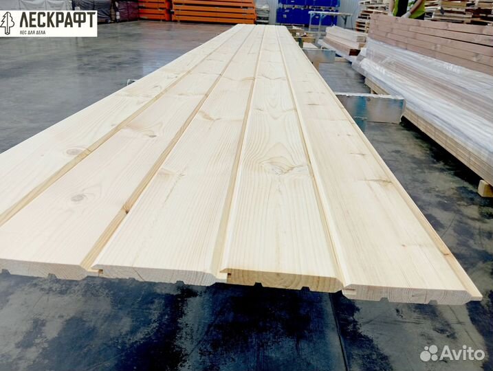 Имитация бруса 20*145*6000 сорт AB сосна