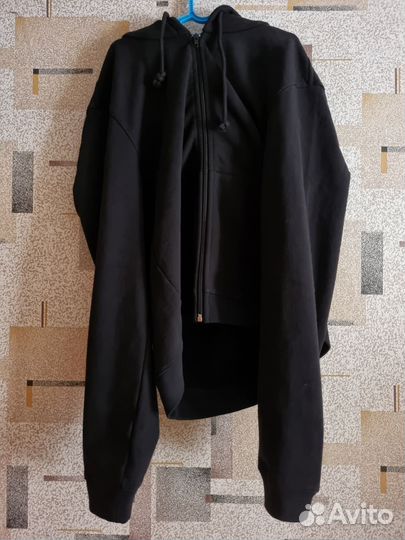 Vetements eleven inch gun clubzip up hoodie худи