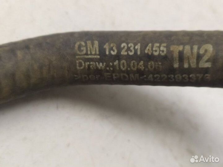 Шланг системы охлаждения Opel Astra H 2004-2011