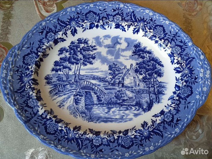 Овальное блюдо Английский сервиз