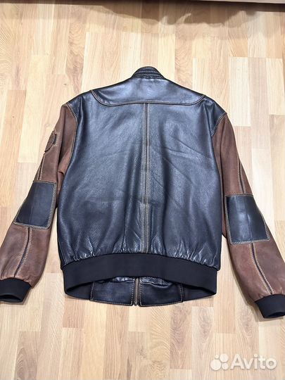 Кожаная куртка мужская