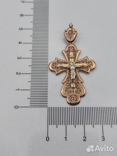 Золотой крест 585 5.89гр