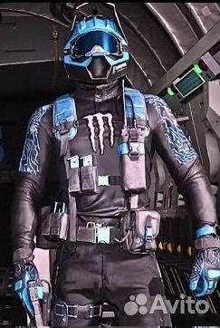 Скин Blue Monster energy COD MW3