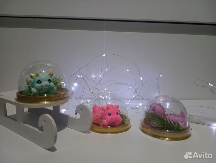 Мыло ручной работы, драконы 2024