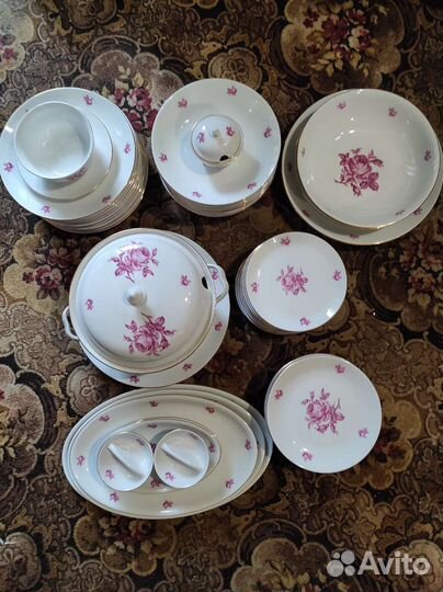 Сервиз столовый Чехия Bohemia, Bernadotte