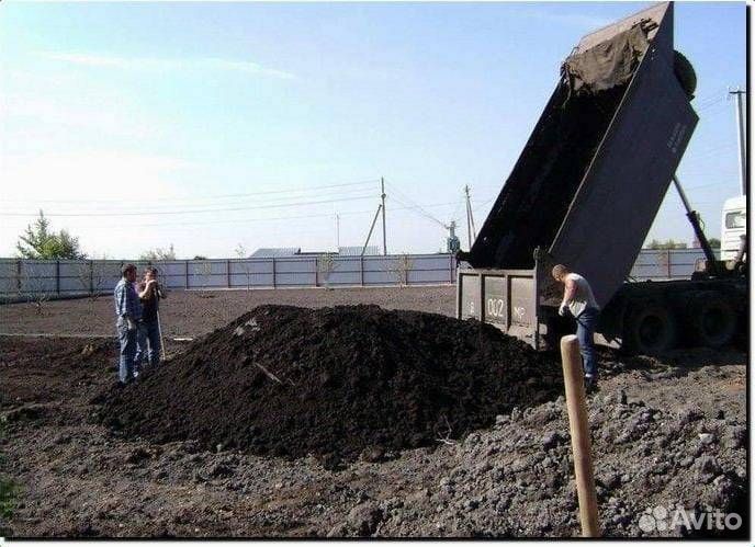 Чернозем / грунт плодородный с доставкой