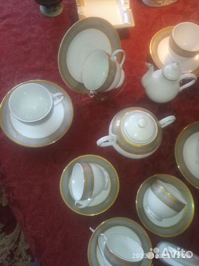 Сервиз чайно-кофейно-столовый Япония -Китай.торг