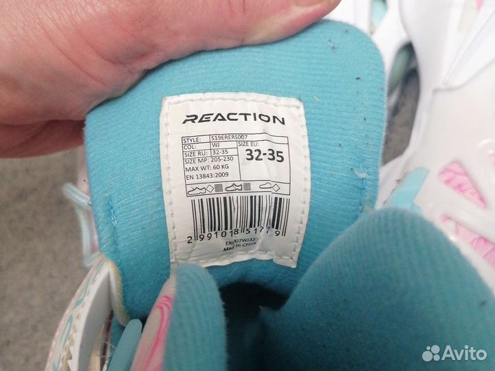 Ролики роликовые коньки детские 32 33 34 35