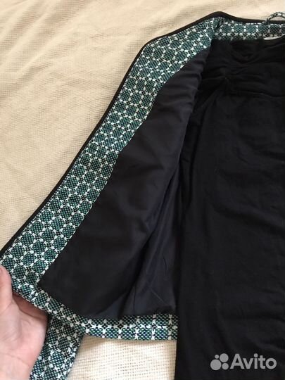 Пиджак жаккардовый H&M XS и Платье