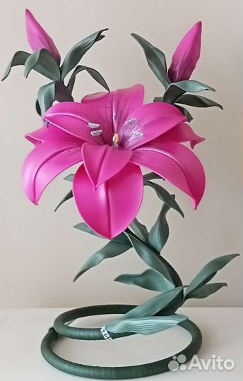 Светильник лилия из изолона