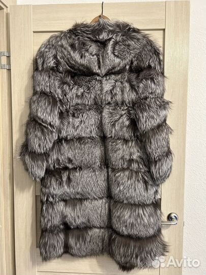Шуба из чернобурки