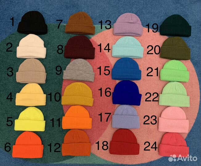 Шапки Бини