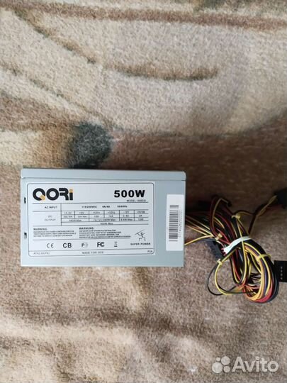 Блок питания 500w qori