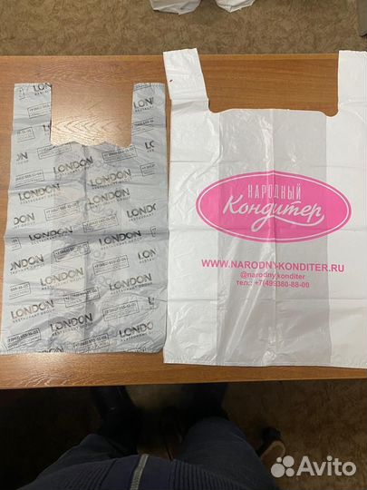 Пакеты майка/печать на пакетах