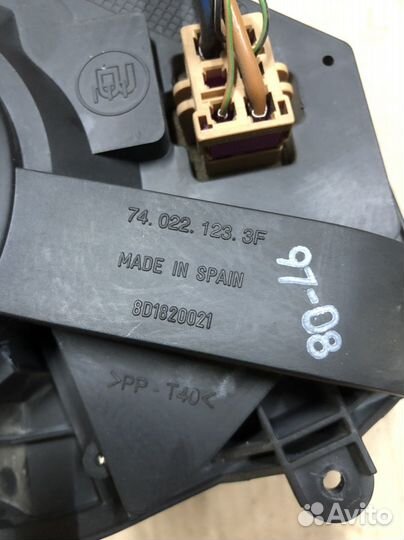 Моторчик печки под климат VW Passat B5/Audi A4 B5