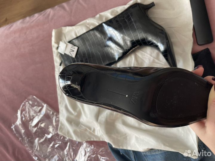 Сапоги токбы zara