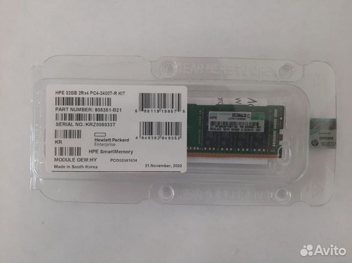 Оперативная память 809083-091 HPE 32GB