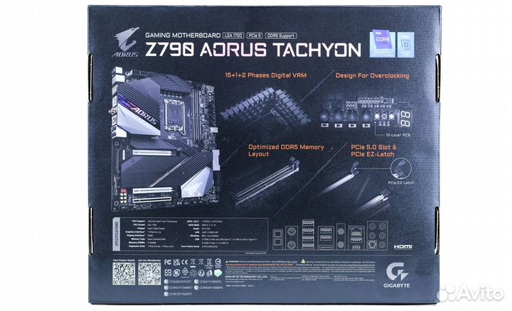 Материнская плата Gigabyte lga 1700 z690 DDR5