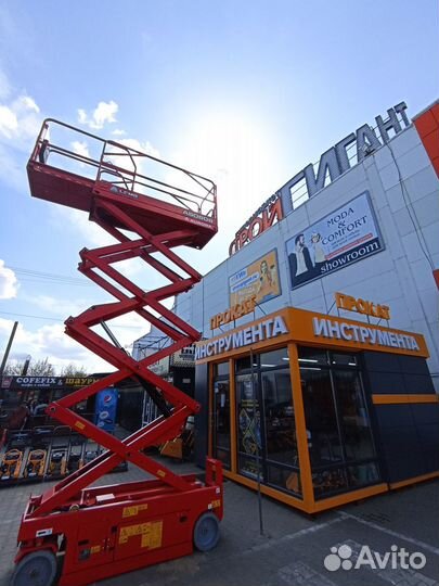 Аренда ножничных подъемников и фасадных люлек