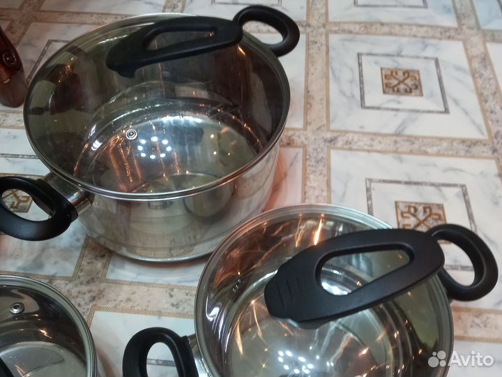 Кастрюли из нержавейки