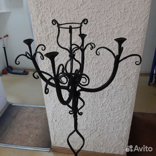 Подсвечник кованный