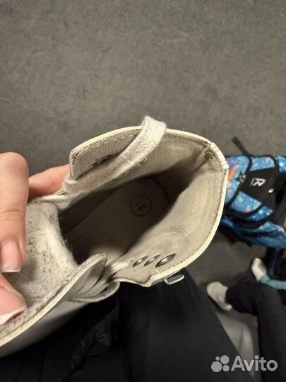 Коньки фигурные женские graf davos gold