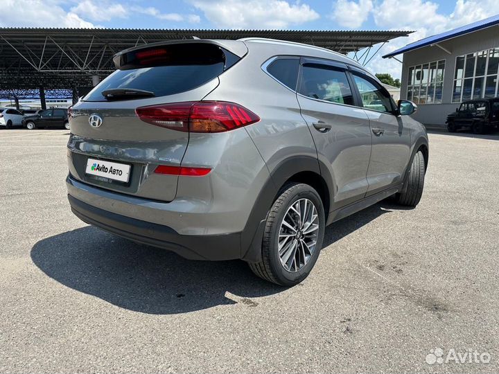 Hyundai Tucson 2.0 AT, 2018, 55 500 км