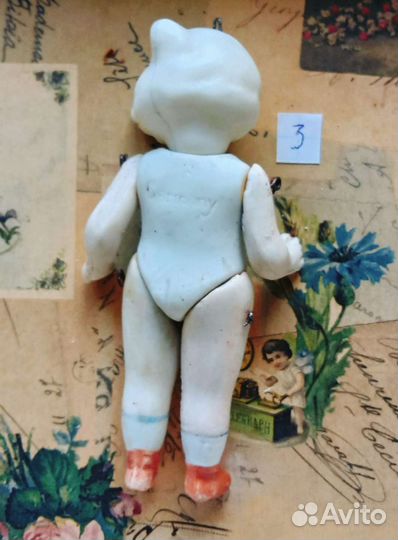 Антикварные куколки зверята