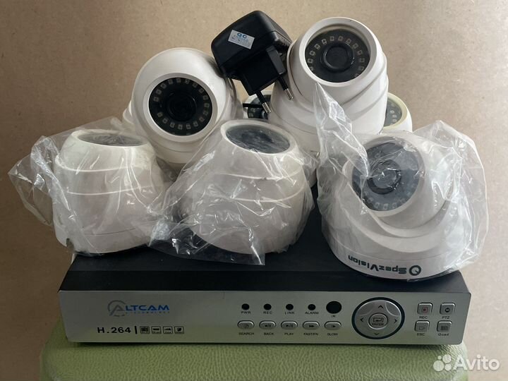 Комплект видеонаблюдения бу