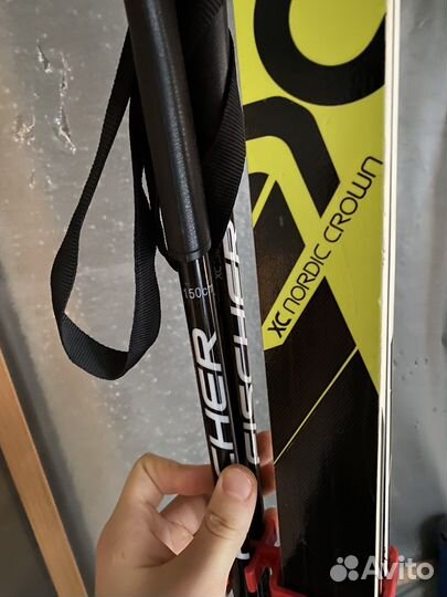 Лыжи Fisher беговые 190см