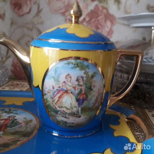 Сервиз чайный мадона, старинный