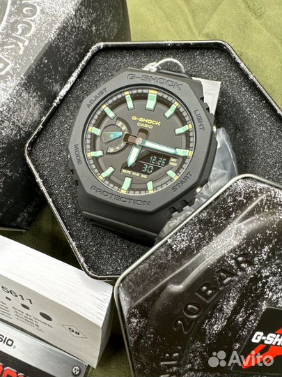 Оригинальные часы Casio G-Shock GA-2100RC-1A