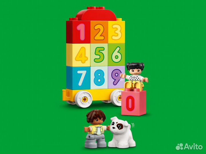 Lego duplo 10954 Поезд с цифрами.Новый