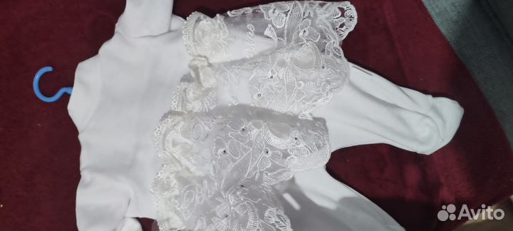 Комбинезон для новорождённой девочке на выписку