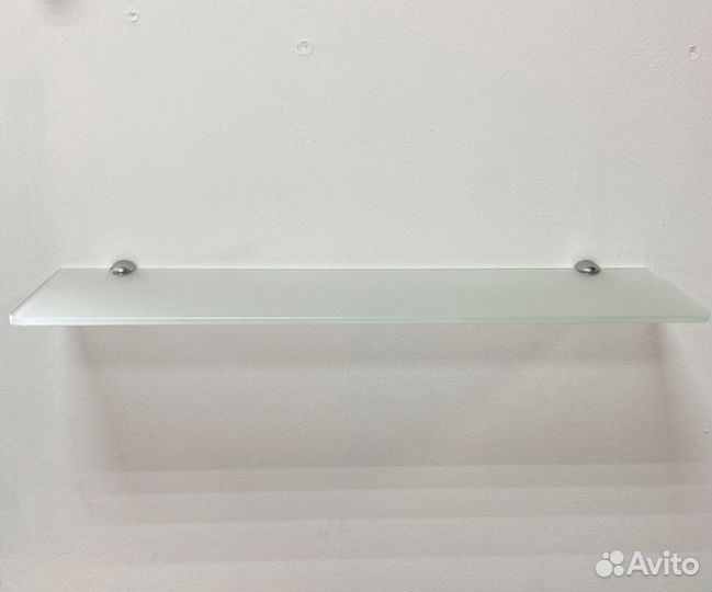 Стеклянная полка для ванной