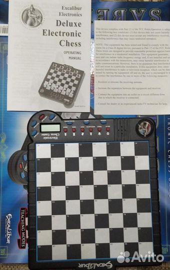 Электронные шахматы Excalibur Electroniks Saber IV
