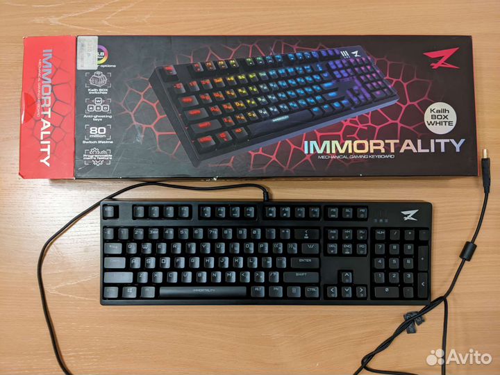 Механическая клавиатура ZET Gaming Immortality