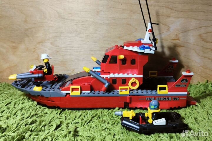 Лего пожарный корабль / Лего Сити