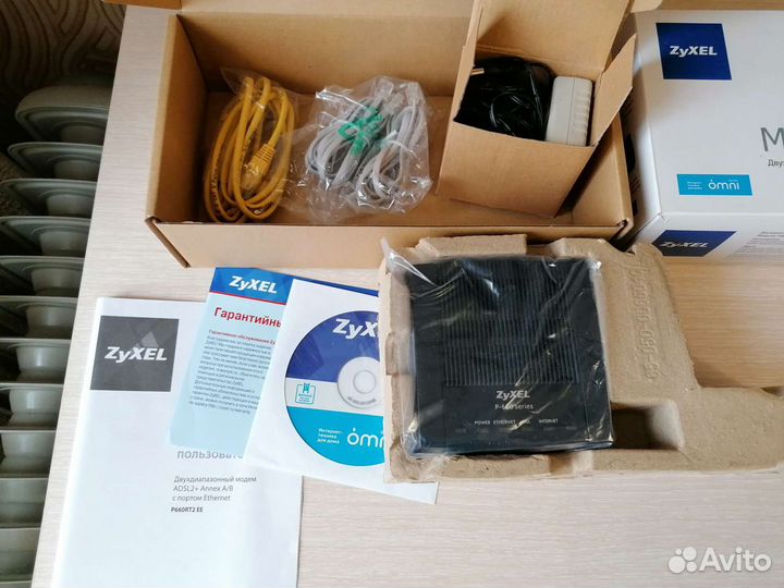 Маршрутизатор/модем Zyxel P660RT2 EE