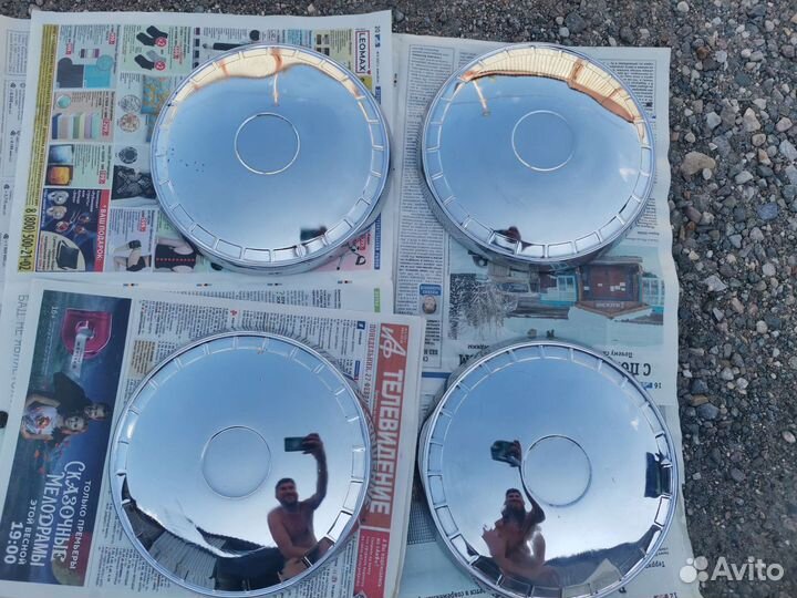 Колпаки на Жигули (Ваз 2101-2102) хром, оригинал