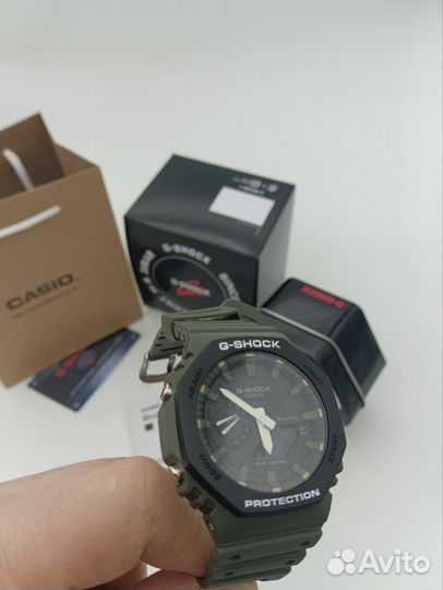 Часы Casio G-Shok GA-2100 хаки