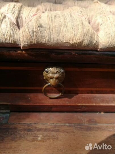 Шкатулка ларец старинная