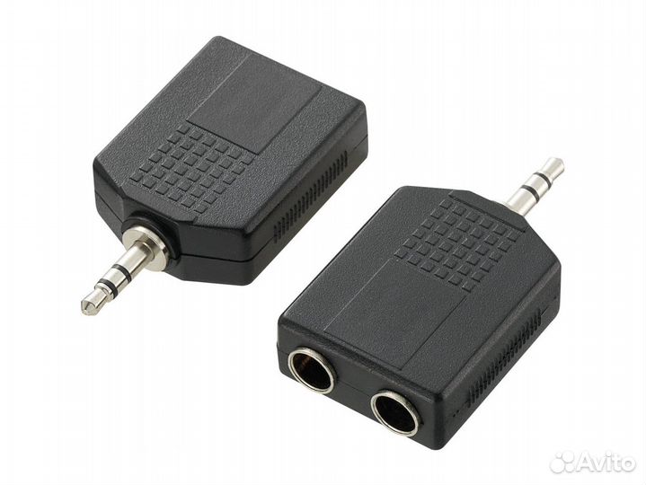 Аудио-разветвитель на микрофон и наушники